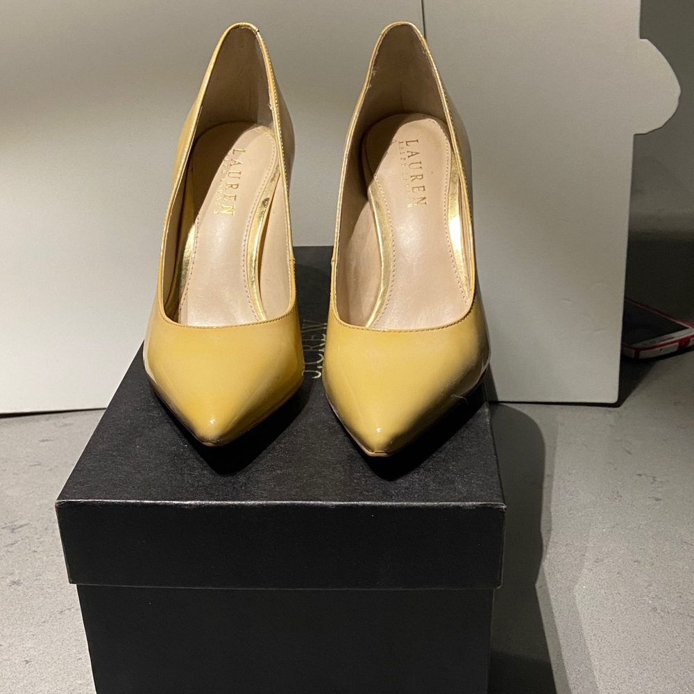 Ralph Lauren Women's Yellow Heels